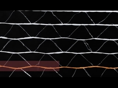 Máquina de confecção de malhas dobro de Raschel da barra da agulha para a rede do pacote/fatura de rede plástica