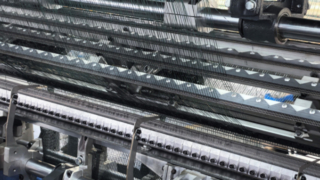 Triturador de vegetais em teste para produção de sacos