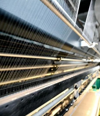 Máquina automática de rede de sombra para aplicações industriais e agrícolas