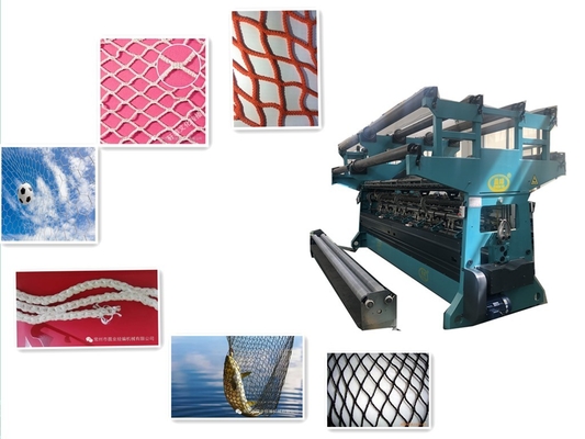 Máquina de fabricação de redes de pesca sem nós de alto desempenho e durável
