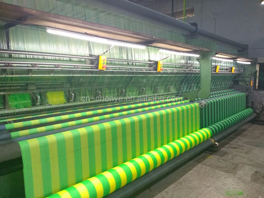 110' largura de trabalho HDPE plástico jardim verde sombra solar rede Warp máquina de tricô para suporte online e produtos