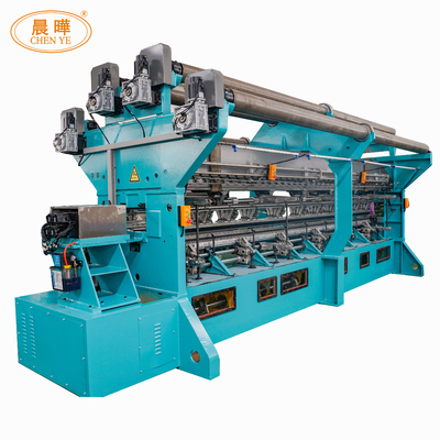 Máquina de tricô de barbear para a fabricação de redes de sombreamento de 12000 kg de monofilamentos de alta produção