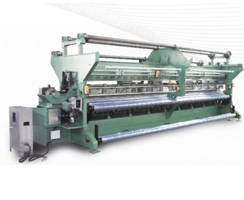 Máquina de Tricô Raschel para Fabricação de Redes Plásticas SRCP, Largura de Tricô de 260 Polegadas, Calibre E12, para Alta Produção