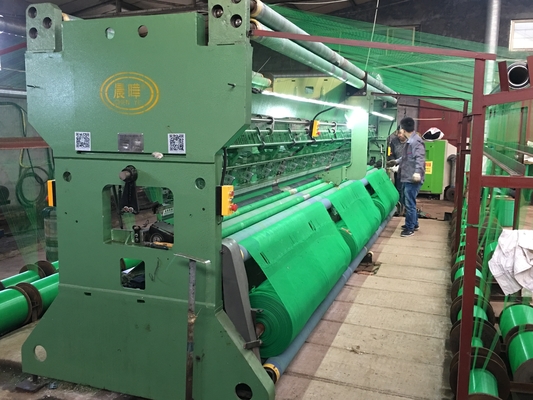 Máquina de Rede de Sombreamento Tipo Nó E14 Máquina de Fazer Rede Raschel com Suporte Online