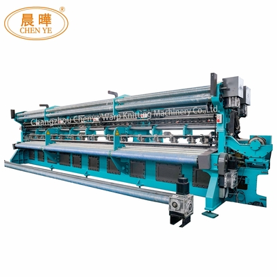 Máquinas de Tricô por Trama de Alta Produtividade Alemãs Liba Knotless Raschel para Fabricação de Redes de Sombra para Produção de Rede RS