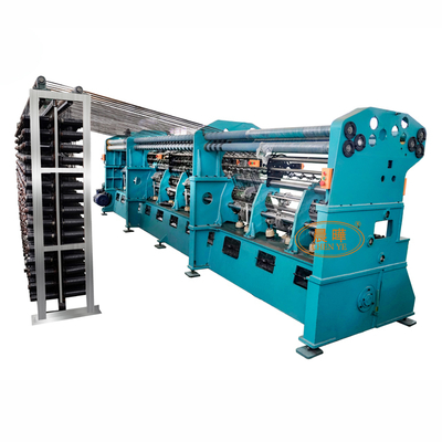 Máquina de fornecedores de rede de sombra verde de HDPE altamente produtiva com características diferentes e engrenagem de camada aberta