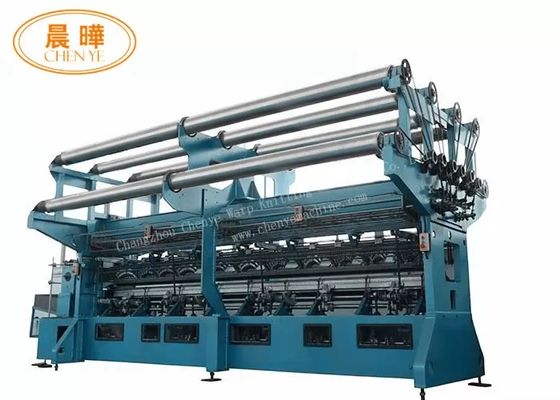 Máquina Avançada de Rede de Segurança com Sistema de Agulha de Trava de Bloco, Capacidade de Produção de 300-400 kg/dia e Material HDPE + Estabilizado UV