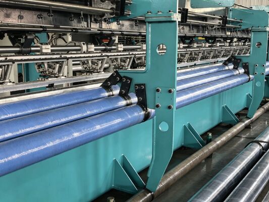 Máquina de fazer rede de proteção UV com largura de trabalho personalizável e alta velocidade (200-450 rpm)